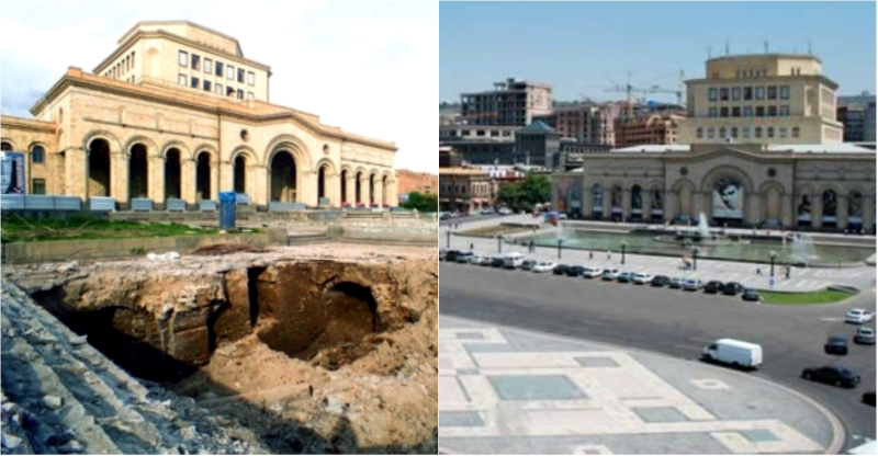 ԲԱՑԱՌԻԿ ԼՈՒՍԱՆԿԱՐՆԵՐ․ Հանրապետության հրապարակի տակ «թաքնված» քաղաքը